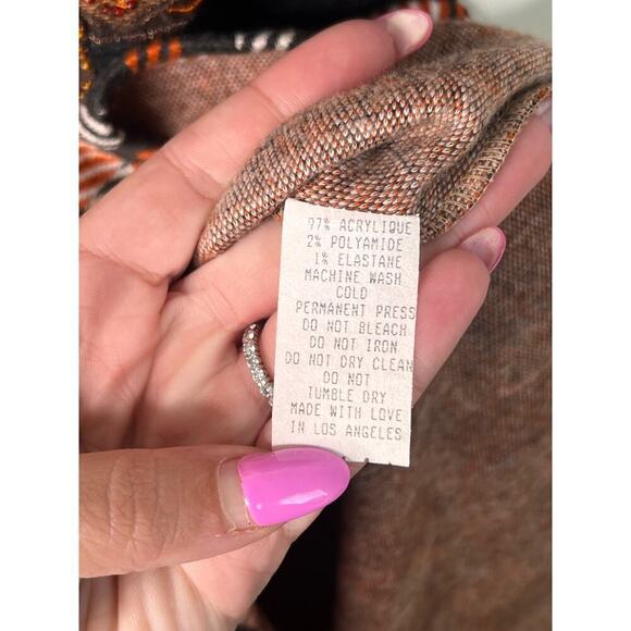 Eva Franco Plaid Embroidered Beads Halter Knee Length A-Line Dress Womens Size 4 - Picture 11 of 11